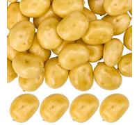 GORGECRAFT 40pz Schiuma Artificiale Verdure Simulazione Realistica Patate Cibo Decorativo Bolla Patata per Casa Cucina Fotografia Modello Festa Pub Decorazione Mobile Ornamento