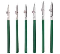 GORGECRAFT 6 PCS Art Ruling Pen Fine Line Masking Fluid Pens 3 Formati Inchiostro Micron Inchiostri Neri Gouache Regolabile per Disegno Scrittura Calligrafia Strumento Montaggio Arte Artisti