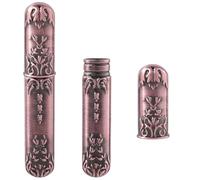 GORGECRAFT Custodia per Aghi da Cucito in Metallo Lega Vintage Portatile Porta Aghi da Ricamo Tubi Tasca per Infilare Spilli Stuzzicadenti Contenitore per Perline per Lavori A Mano Utensili Maglieria