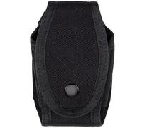 GORGECRAFT Fondina per Manette Custodia con Patta Tattica per Manette in Nylon Resistente Borsa per Il Trasporto Fodero Polsini con Cerniera e Catena per Gilet Molle Attacco Cintura Poliziotto Nero