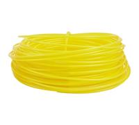GORGECRAFT Kit di Riparazione per Vimini Intrecciato in Rattan Sintetico Giallo 30m*2.4mm Rotolo di Corda Rotonda Solida Intreccio A Canestro Vimini Sedie da Giardino Divani Forniture Riparazione