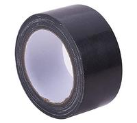 GORGECRAFT Nastro Rilegatore Da 2 pollice X 21 yard Nastro di Riparazione per Libri In Stoffa Del Libro Della Biblioteca Del Panno Sicuro Craft Tape Senza Acido per Incernierati Cavo Divano, Nero