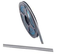 GORGECRAFT Nastro Sigillante Autoadesivo 3mX8mm Impermeabile Staccabile e Attaccabile per Modanature Sigillante in PVC Grigio per Cucina Bagno Sigillante Fessure Nastro Fornelli Lavello WC Vasca