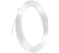 GORGECRAFT Rotolo di Stecche in Plastica Trasparente 1.2mm*25m Strisce Trasparenti Corsetti Stecche in Fettuccia Bastoncini Modellanti Strisce di Supporto Indumenti Modellanti Reggiseni Abiti da Sera