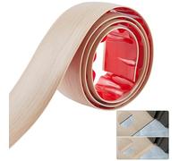 GORGECRAFT Strisce di Copertura per Pavimenti Striscia di Transizione Striscia Autoadesiva per Transizioni di Pavimenti Battiscopa in Vinile Bordo per Porta Laminato Striscia Divisoria Piatta