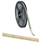 GORGECRAFT Striscia Autoadesiva per Calafataggio 6mm per Vasca Da Doccia WC Nastro Adesivo per Modanature Finiture Decorative Sigillante per Bordi per Mobili Fornelli Lavandini Bagni Bordi Angolari