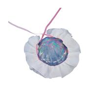 Gorgiera con collo finto regolabile, White fan band | Colletto con gorgiera comodo e regolabile per attività storiche, accessorio per collo finto per cosplay festival