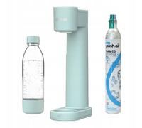 Gorgogliatore d'acqua Dafi PushAir + 2 bottiglie da 0,7 L + set cilindri CO2