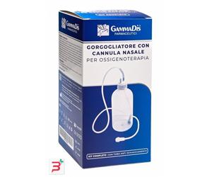 GORGOGLIATORE PER OSSIGENOTERAPIA CON OCCHIALE + CANNULA NASALE GAMMADIS