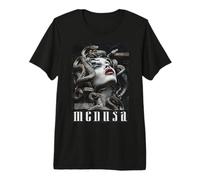 Gorgone Medusa Dea Serpente Mitologia Greca Medusa Maglietta Premium