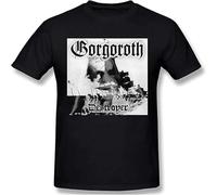 Gorgoroth Destroyer Man Design Fashion Tee Shirt Black M
