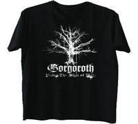 Gorgoroth Norwegian Black Metal Band Under The Sign of Hell T Shirt Black XL