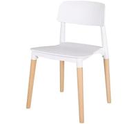GORICA SET 4 LISBONA Sedie senza braccioli stile moderno seduta comoda e gambe i