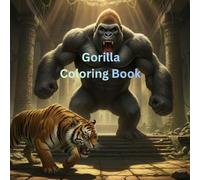 Gorilla animal faces coloring book: Drowning book for kids
