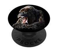 Gorilla Ape - Scimmia amante degli animali, per uomini, donne e bambini, Gorilla PopSockets PopGrip Adesivo