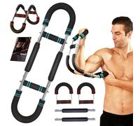 Gorilla Bar Chest Exercise, 40-110lb Adjustable Twister Arm Trainer, Forearm Strengthener, Twister Arm Exerciser, Chest Arm Exercise Equipment, Detachable Design for Home Workout Equipment (Blue)