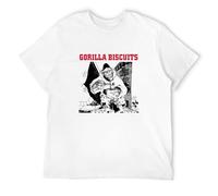 Gorilla Biscuits Gorilla Biscuits Punk Rock Youth of Today Mens Cotton T Shirt Size S