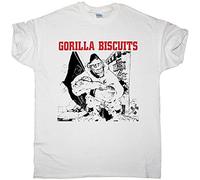Gorilla Biscuits Gorilla Biscuits Punk Rock Youth of Today White T-Shirt White XL