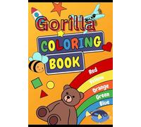 Gorilla Coloring Book for Kids