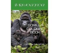 GORILLA COLORING BOOK FOR SMART KIDS