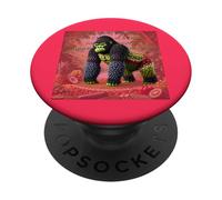 Gorilla di frutta - Proteggi la natura una scelta alla volta PopSockets PopGrip Adesivo
