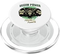 Gorilla Dieta a base vegetale Vegan Power Fitness PopSockets PopGrip per MagSafe