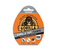 Gorilla Extra Spesso Extra Resistente Nastro 48mm X 11m Argento GRGCLOTHSIL