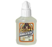 Colla Gorilla GRGGGCL50 Adesivo Trasparente Flessibile Non Schiumoso 60ml