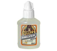 Colla Gorilla GRGGGCL50 Adesivo Trasparente Flessibile Non Schiumoso 60ml