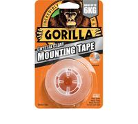 Gorilla Glue 3044100 Resistente Montaggio Nastro 25.4mmx1.52m Cristallo Chiaro