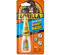 GORILLA SUPER GLUE COLLA FORMATO 12 GRAMMI COLLA USO DOMESTICO CON PENNELLO
