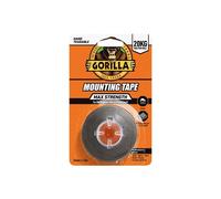 Gorilla Glue Massimo Forza Interno Supporto Nastro 25mm X 1.5m Nero Grggmsimtbk
