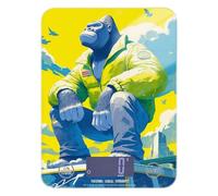 Gorilla Green - Bilancia portatile asetica per alimenti, 5 kg/5 g, piccola bilancia digitale da cucina con 4 unità per fare sapone, cucinare dieta (batterie non incluse)
