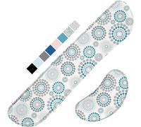 Gorilla Grip Silky Gel Memory Foam Poggiapolsi per tastiera del computer M