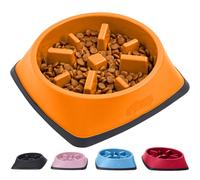 Gorilla Grip Slow Feeder Ciotole per Cani e Gatti, Giocattolo Interattivo con Puzzle per Cani e Gatti, Addestramento Alimentare, Tiene gli Animal