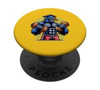 Gorilla Gym Fitness Laurea Regali Bodybuilder Trainer PopSockets PopGrip Adesivo