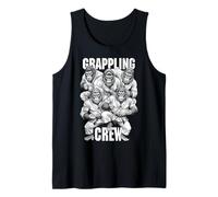 Gorilla Jiu Jitsu Ju Jutsu MMA BJJ Divertente Grappling Crew Canotta