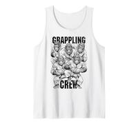 Gorilla Jiu Jitsu Ju Jutsu MMA BJJ Divertente Grappling Crew Canotta