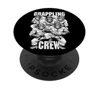 Gorilla Jiu Jitsu Ju Jutsu MMA BJJ divertente Grappling Crew PopSockets PopGrip Adesivo