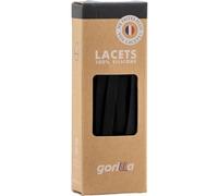 Gorilla - Lacci Elastici per Adulti e Bambini Piatto e Largo - Addio ai Nodi, Benvenuto Comfort - Auto-bloccanti Ultra Resistenti - Lacci Scarpe Elastici Casual - 110 cm x 7 mm