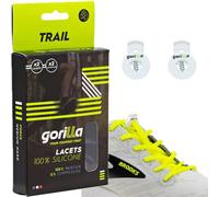 Gorilla - Lacci Elastici Trail Running - Lacci Scarpe Senza Nodo per Sentieri e Gare - Auto-bloccanti Ultra Resistenti - Comfort per Runner e Sportivi - 123 cm