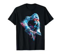 Gorilla Mama - Occhiali da Sole a Forma di Bicicletta Maglietta