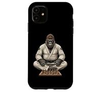 Gorilla Mindset: Scacchi e strategia brasiliana di Jiu Jitsu Custodia per iPhone 11