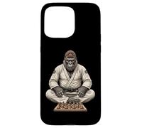 Gorilla Mindset: Scacchi e strategia brasiliana di Jiu Jitsu Custodia per iPhone 15 Pro Max