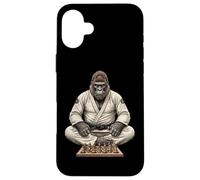 Gorilla Mindset: Scacchi e strategia brasiliana di Jiu Jitsu Custodia per iPhone 16 Plus