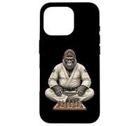 Gorilla Mindset: Scacchi e strategia brasiliana di Jiu Jitsu Custodia per iPhone 16 Pro