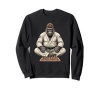 Gorilla Mindset: Scacchi e strategia Brasiliana di Jiu Jitsu Felpa