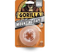 Gorilla Montaggio Nastro Doppio Lato Impermeabile Cristallo Trasparente