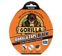 Gorilla Nastro In Tessuto Impermeabile Nero Extra Forte 25/48mm 9m 11m 32m