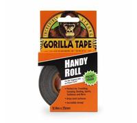 Gorilla Nastro In Tessuto Impermeabile Nero Extra Forte 25/48mm 9m 11m 32m